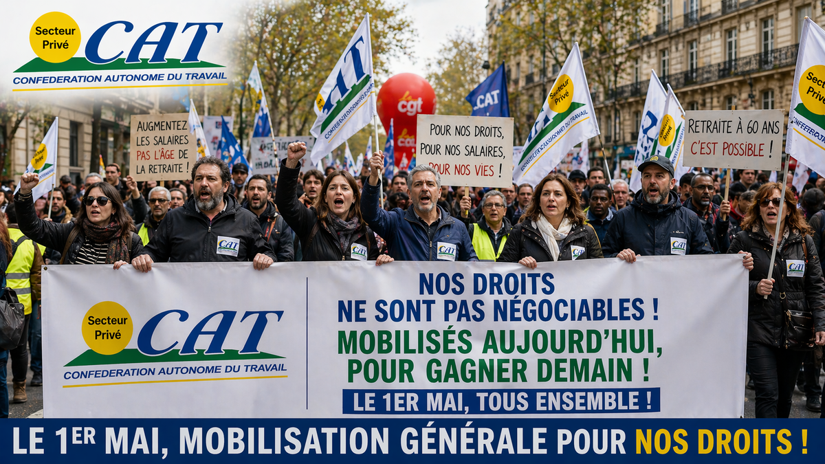 1er mai : pourquoi le travail doit rester interdit et pourquoi les salariés doivent se mobiliser massivement