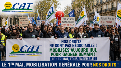 1er mai : pourquoi le travail doit rester interdit et pourquoi les salariés doivent se mobiliser massivement