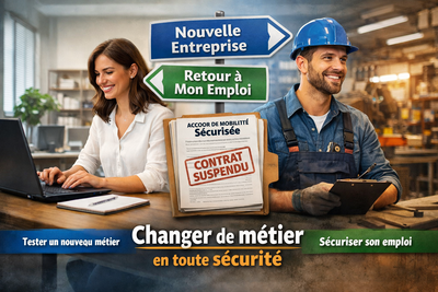 Changer de métier sans prendre le risque de tout perdre : la mobilité sécurisée