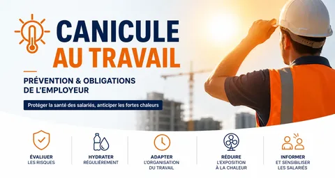 Canicule au travail : prévention et obligations de l'employeur