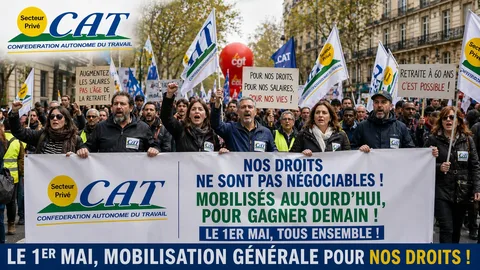1er mai : pourquoi le travail doit rester interdit et pourquoi les salariés doivent se mobiliser massivement
