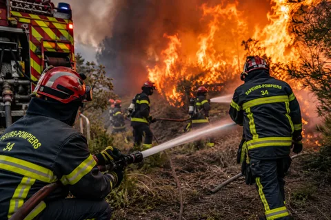 Face aux incendies, la CAT apporte son soutien aux sapeurs-pompiers et à tous ceux qui se mobilisent